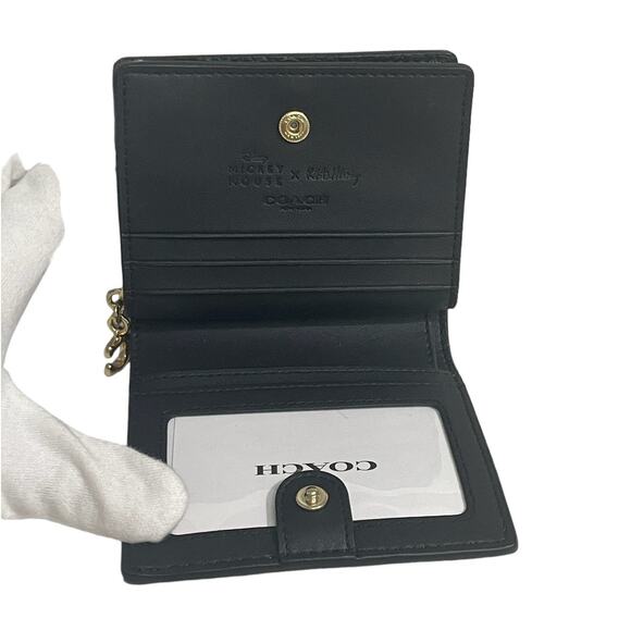 Coach Disney Mickey Mouse X Keith Haring Snap Wallet New - Picture 3 of 6